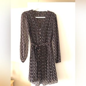 Fall dress to wear with your boots! Maje M print dress, size 40 (L)